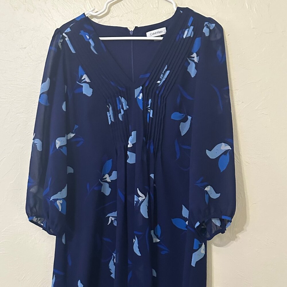 Short Blue Dress